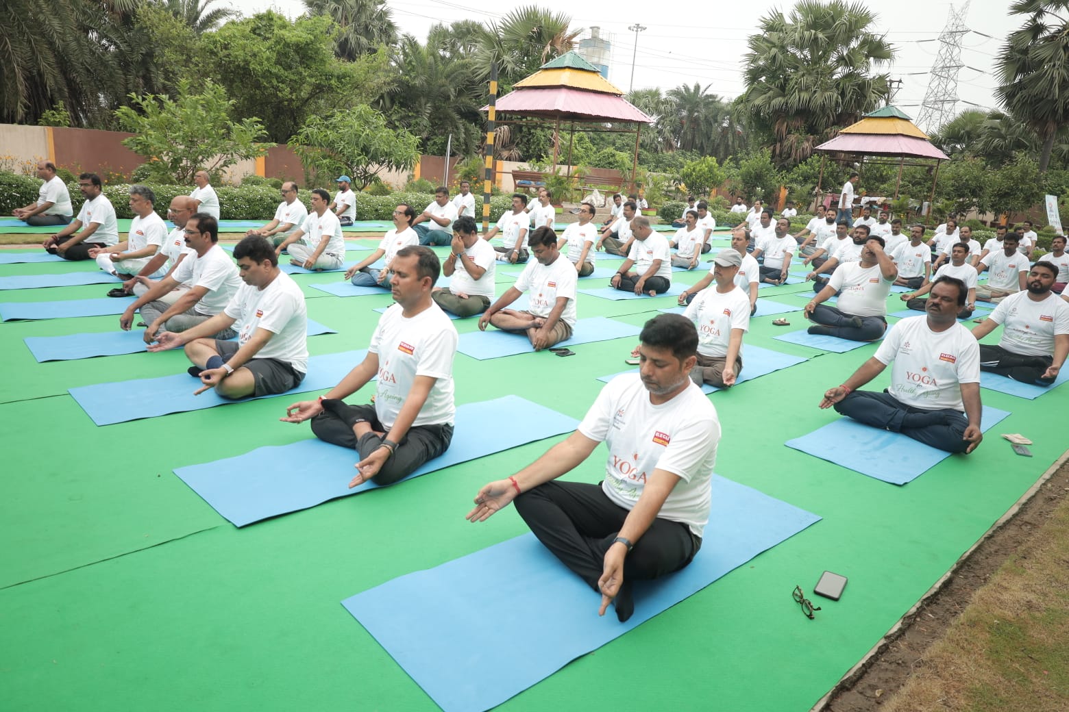 Yoga group